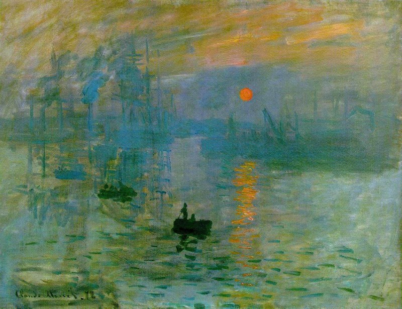 Impression soleil levant - 1872